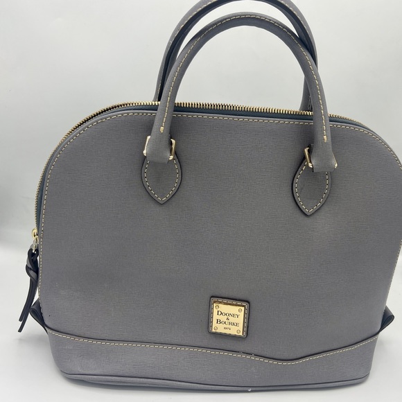 Dooney & Bourke Pebble Grain Zip Zip Satchel - Picture 3 of 10